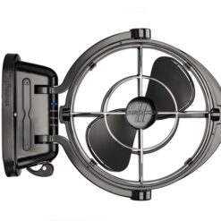 Caframo Sirocco II 12/24V Black 7" Gimbal Fan w/ 3 Speed. 7010CABBX(500-10002)
